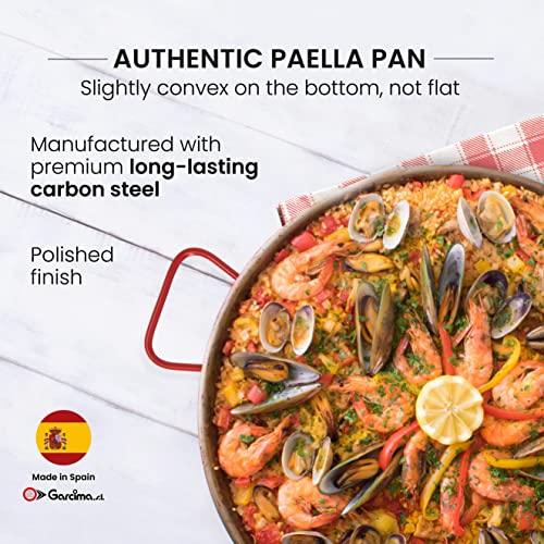Machika Skillet Pan Carbon Steel Paella Pan Carbon Steel Pans for