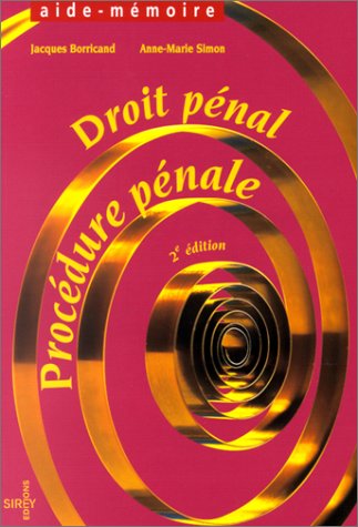 Droit pénal, procédure pénale