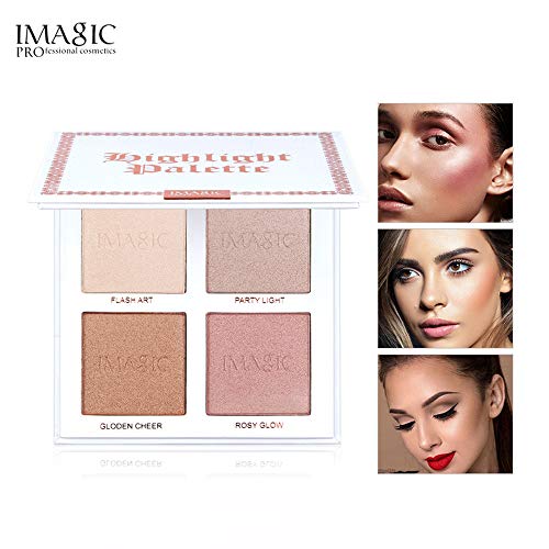 Aviat 4 Colors Lasting Moisturizing Face Makeup Concealer Cream Foundation Palette Makeup for Blemish/Acne/Dark Circle/Red Blood/Scar