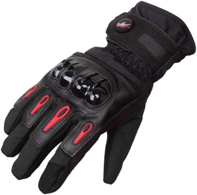Motorbike Gloves for Men Women Winter Waterproof Thermal Gloves
