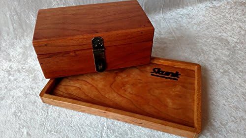Cherry Stash Box with Rolling Tray gift set