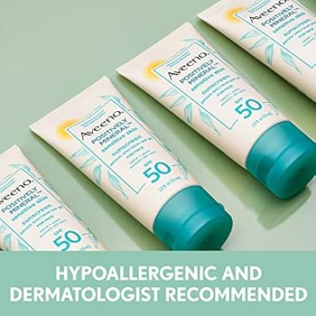 aveeno face sunscreen spf 50