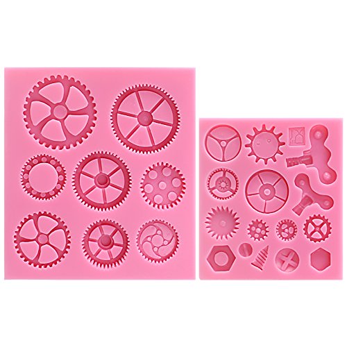 Rubber Cake Molds. Funshowcase Mini Sea Creatures Summer Beach Theme Candy Silicone Mold for