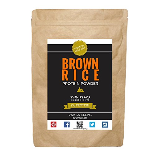 TPI Brown Rice Protein Powder, Unflavored - Net Wt. 2.5 lbs. (1134g)