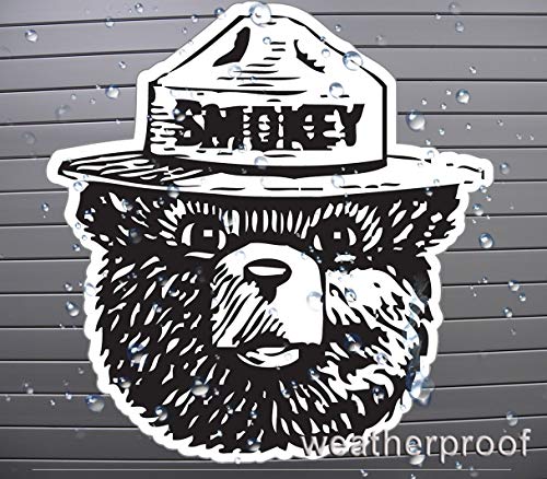GTOTd Forest Service Stickers Decals Vinyls Resist Bumper Stickers for Car Waterbottle Gift Teens Collection (9 Pcs)