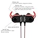 Bluetooth earbud Headphones, Leadtry V4.1 Wireless Sport Stereo In-Ear Sweatproof Headset with APT-X/Mic Running Gym Exercise Earphone for iPhone 6s Samsung S6 and Android Red