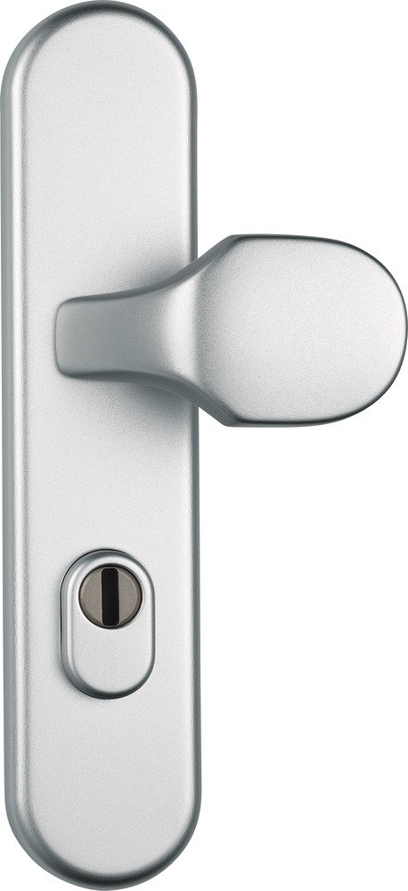 Abus KLZS714 ER 12231 Protective Door Fitting, Stainless Steel with Cylinder Protection, 374029