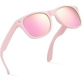 Retro Rewind Kids Sunglasses for Boys Girls Age 3-12 - Shatterproof UV400 Toddler Children Sun Glasses