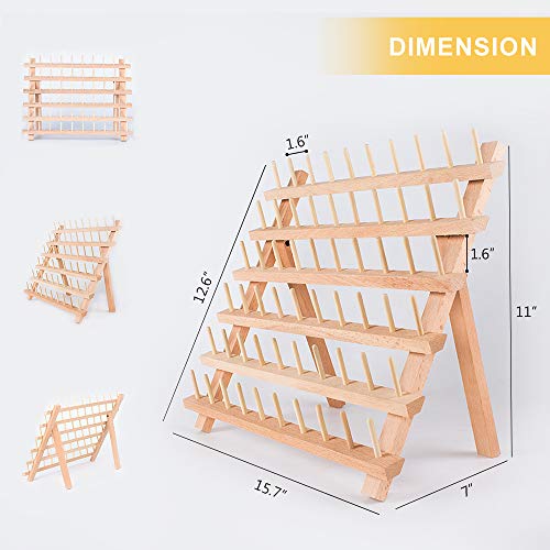 3 HAITRAL+60+Spool+Organizer+Embroidery+Hair+braiding