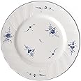 Villeroy & Boch Vieux Luxembourg Salad Plate, 8 in, Premium Porcelain, White/Blue