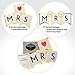 Wedding Decorations, Vintage Mr And Mrs Banner, Just Married Bunting Style Photo Booth Props, Rustic Bridal Shower Anniversary Party Supplies Mr. & Mrs. Bride Garland Table Centerpiece Flags Signs