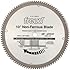 Freud LU90M010 10-Inch 100 Tooth TCG Thin Stock Non-Ferrous Metal Cutting Saw Blade with 5/8-Inch Arbor