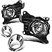 AUTOSAVER88 Fog Lights for Nissan Pathfinder 2013 2014 2015 2016 (Clear Lens with Bulbs & Wiring Harness) primary