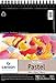 Canson Artist Series Mi-Teintes Pastel Paper, White, Wirebound Pad, 9x12 inches, 16 Sheets (98lb/160g) - Artist Paper for Adults and Students