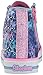 Skechers Twinkle Toes Shuffles Studded Steps Girls High Top Light Up Sneakers