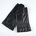 Sannysis Mens Luxurious PU Leather Winter Super Driving Warm Gloves Cashmere