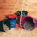 Fortiflex Multi Purpose Storage Bucket for Dogs/Cats and Horses, 70-Quart, Vivid Violet
