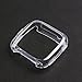 Case Compatible Fit bit Versa, GHIJKL Ultra Slim Soft Full Cover Accessories Case for Fit bit Versa, Crystal Clear