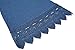 MiYang Women's Long Sleeve A-line Lace Stitching Trim Casual Dress M Blue