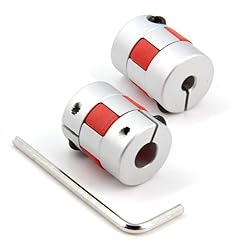 Zeberoxyz 2PCS 5mm to 8mm Aluminium Plum Flexible