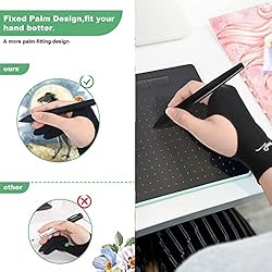 Digital Drawing Glove Right Hand for ipad, Paper