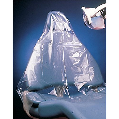 Starryshine Dental Chair Covers (Half Chair) 27.5"x24" Clear Plastic Box of 225 PC - Thumbnail 2