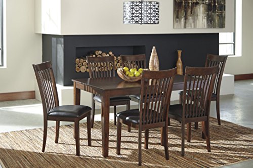 Ashley Furniture Signature Design - Mallenton Rectangular 7-Piece Dining Room Set - Inclues Table &