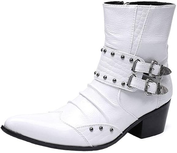 mens white western boots