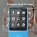 AGPTEK [2016 NEW UI] A02 8GB & 70 Hours Playback MP3 Lossless Sound Music Player (Supports up to 128GB),Blue