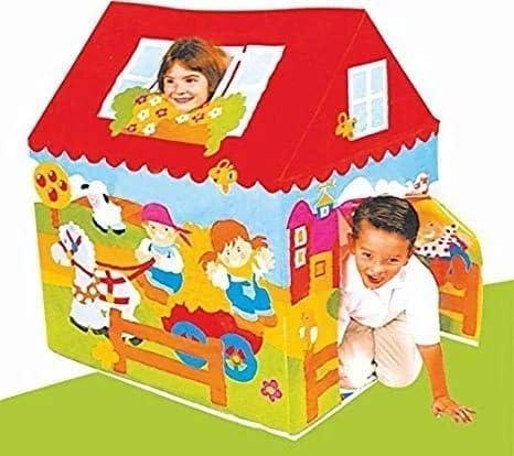 Toydirect Play Tent House for Kids Big Size Foldable Gift for Kids/Baby/boy/Girl(Design Or Color May Vary)