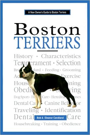 A New Owner�fs Guide to Boston Terriers �n�[�h�J�o�[ - 1999/8/1