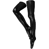 Gaoin Men's and Women's 28/38 Inch Shiny Metallic Spandex Skintight Costumes Stocking