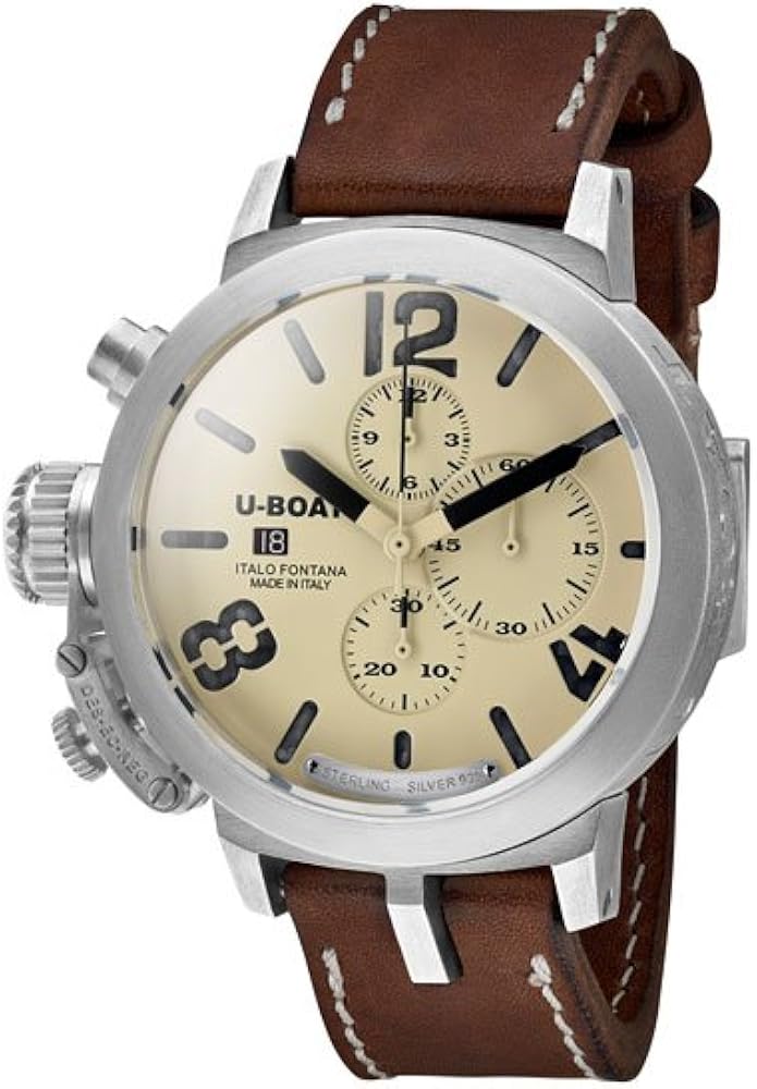 UBoat Classico Automatic Watch, Silver .925, 48mm, Limited Edition