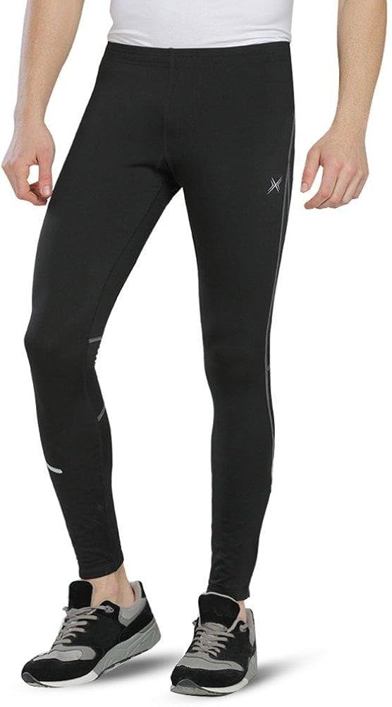BALEAF Men's Thermal Running Cycling Tights Athletic Outdoor Compression Pants for Bike : Clothing