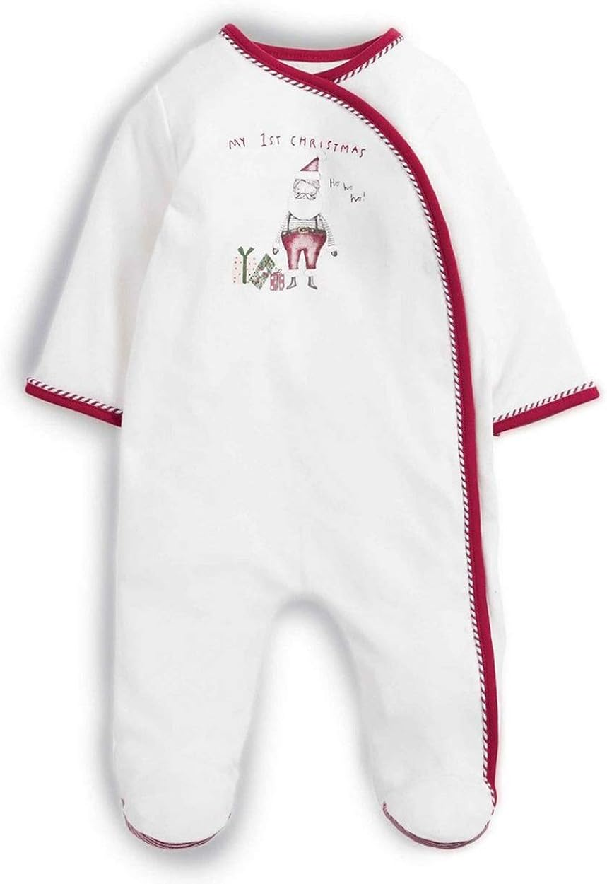 my 1st christmas sleepsuit