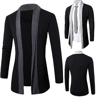 casaco cardigan masculino