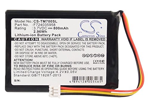 1150mAh Li-ion Replacement Battery for TomTom One XL, XL 325