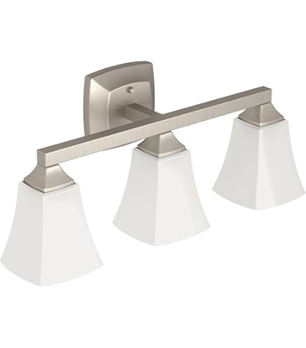 Moen YB5162BN Voss 2-Light Dual-Mount Bath Bathroom Vanity Fixture