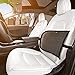 Lumbar Support Pillow for Office Chair and Car Back Support - Double Adjustable Straps and Breathable Mesh for All-Day Comfort, Lower Back and Sciatica Pain Relief
