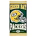 WinCraft NFL Green Bay Packers Fiber Beach Towel, 30
