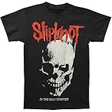 Slipknot Men's Skull And Tribal T-shirt Black