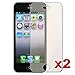 Generic Screen Protector for iPhone 5, 2-Pack - Non-Retail Packaging - Diamond