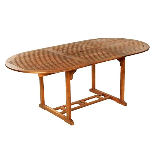 Milani Home Srls Tavolo Da Giardino In Legno Massiccio