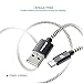POWERocker Micro USB 2.0 Cable 5FT(1.5M) Nylon Braided for Samsung, HTC, Sony, Motorola, LG, BlackBerry, Nokia Golden