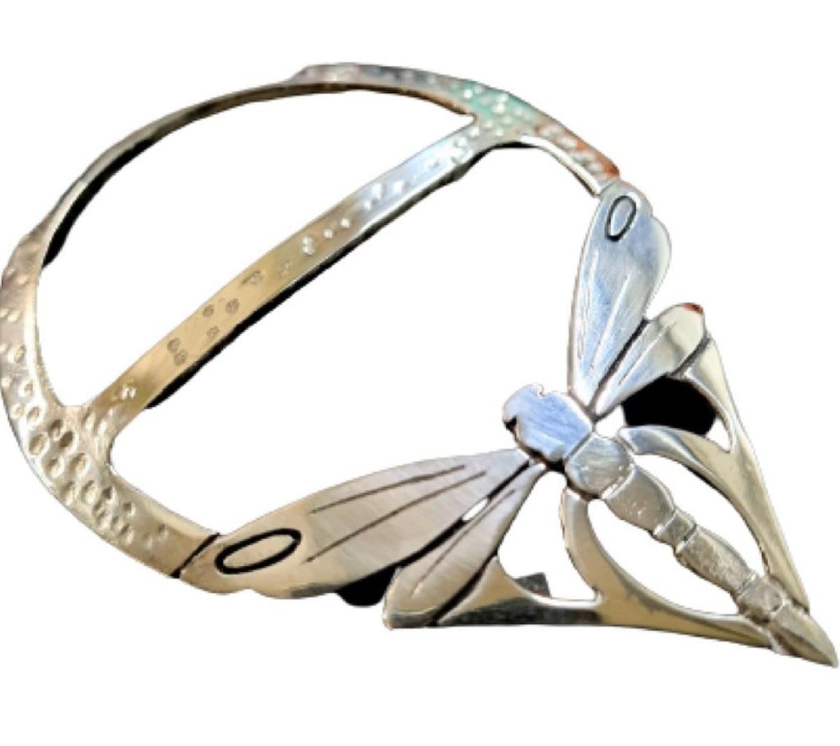 Braw Beasties Dragonfly Scarf Ring