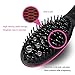 Hair Straightening Brush, ETEREAUTY Straightening Brush with Anti Static Technology, Anti Scald, LCD Display , Adjustable Temperature and Auto Lock