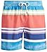 Polo Ralph Lauren Mens Printed Swim Shorts Beach Trunks with Strings
