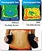 SlimHot® Hot Slimming Weight Loss Belt - Lumbar Support Back Brace - Best Slimming Thermal Belt to Lose Abdominal Belly Fat - Lose Weight Black