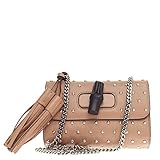 Gucci Lady Bamboo Studded Leather Chain Shoulder Evening Handbag 387612 2754