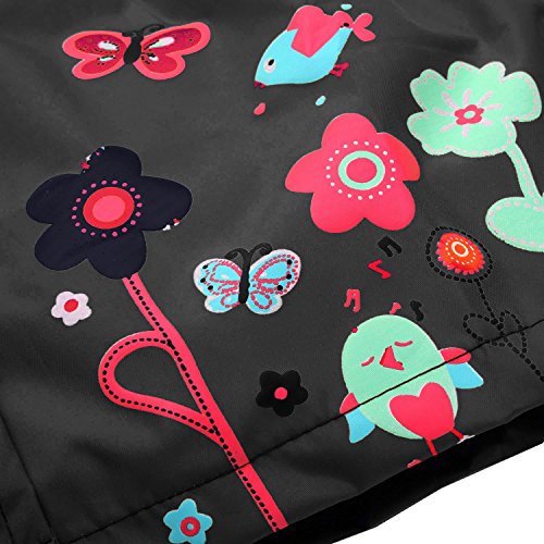 image for Arshiner Girl Baby Kid Waterproof Hooded Coat Jacket Outwear Raincoat 